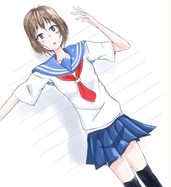 制服の女の子