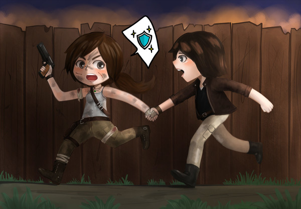 [LaraXSam] I will protect you!