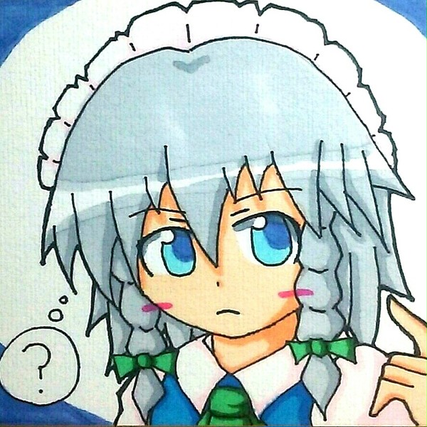 考え咲夜さん