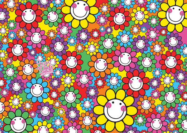 笑顔の花