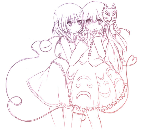 Koishi and Kokoro