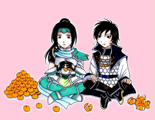 私とミカンと青龍と