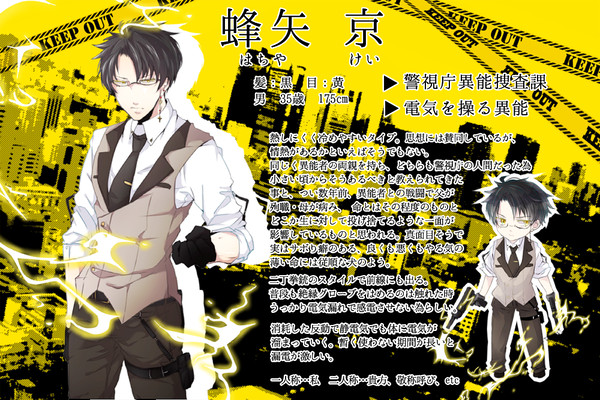 【東京異端審問】蜂矢【警視庁異能捜査課】