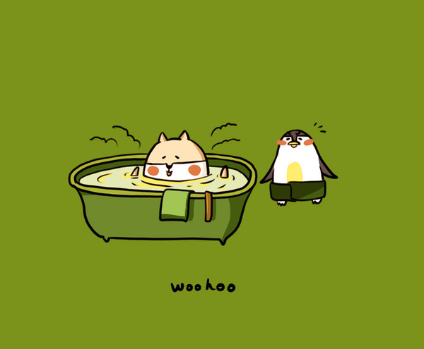woohoodog-bath
