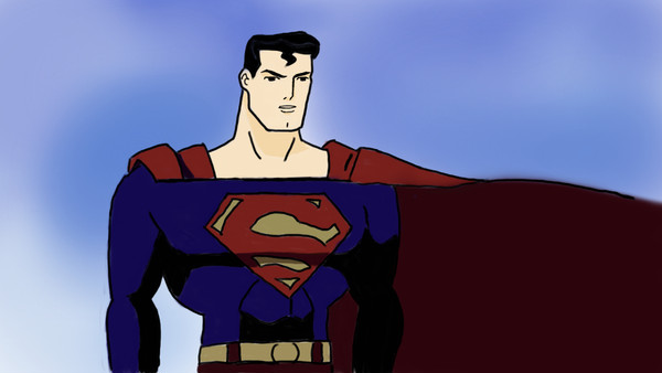 【爪机临摹】Superman