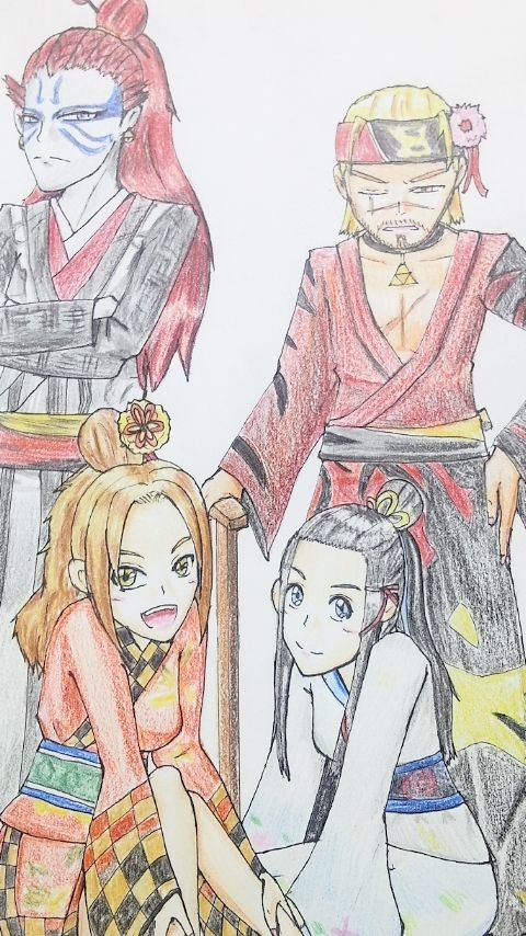 北条家浴衣組
