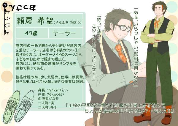 【おじよう】頼房 希望【キャラシ】