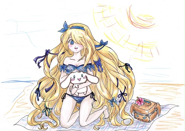 うぇるかむ水着パンドラちゃん♡