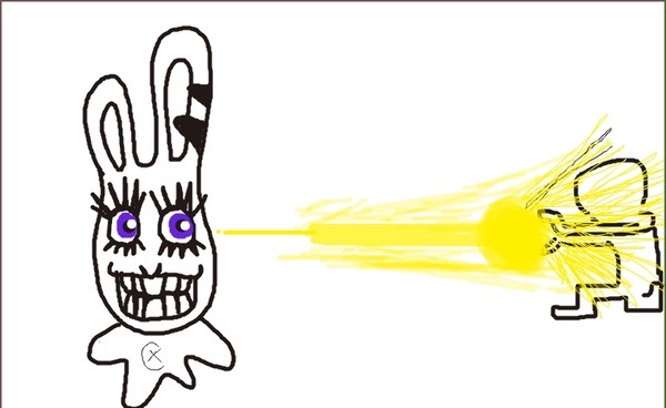 お絵描きの森にて。