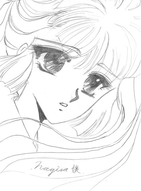友達にあげた昔のイラスト