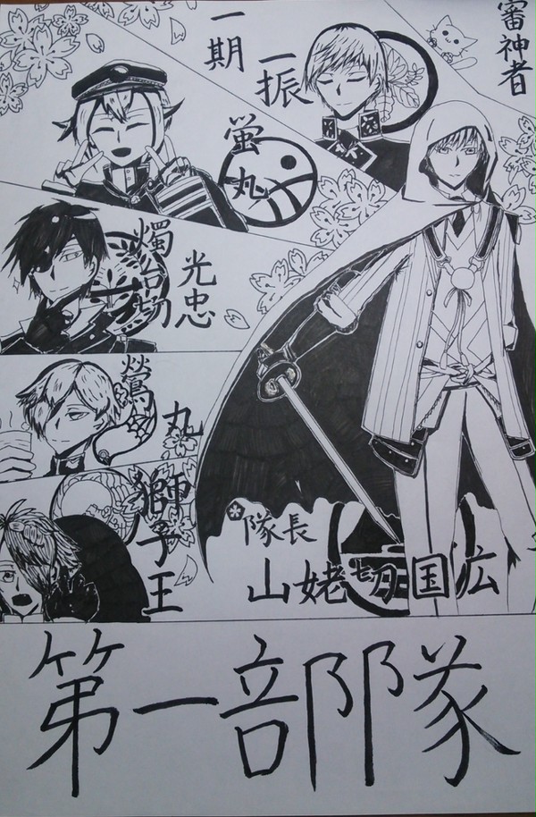刀剣乱舞 第一部隊