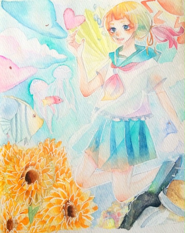 ソラ、ウミ