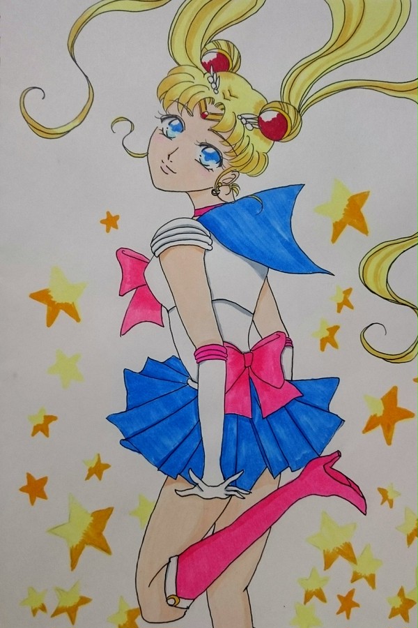 セーラームーン ラクガキ
