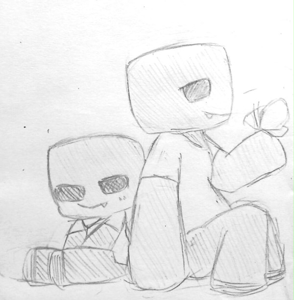 マインクラフトアナログ落書き何でも許せる人向け