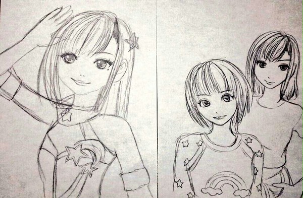 ラブベリラクガキ