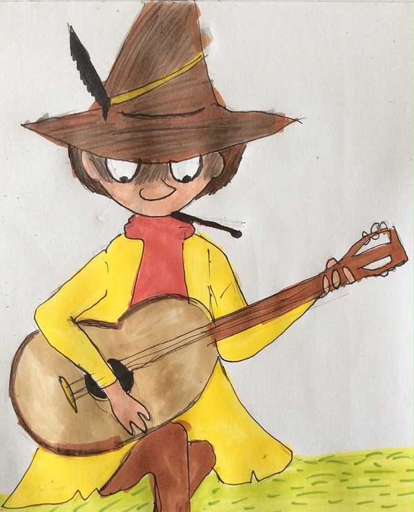 1969 moomins Snufkin