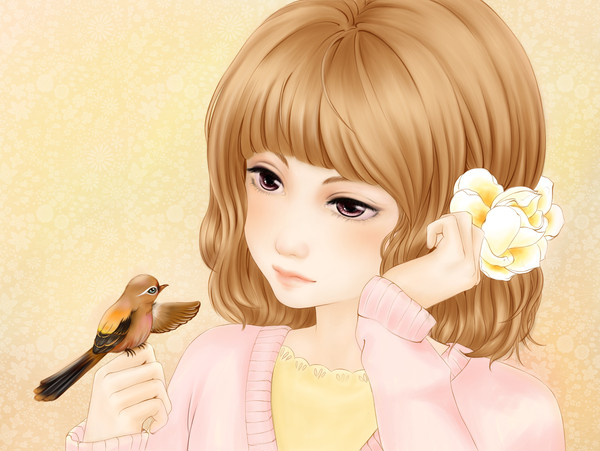 画眉与金毛~~