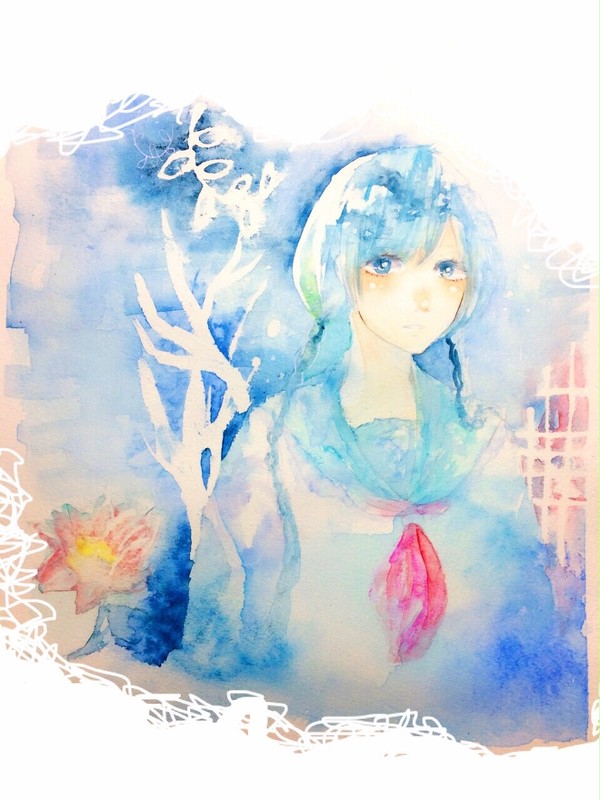 青