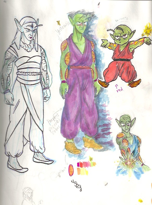 A bunch of Namekians etc