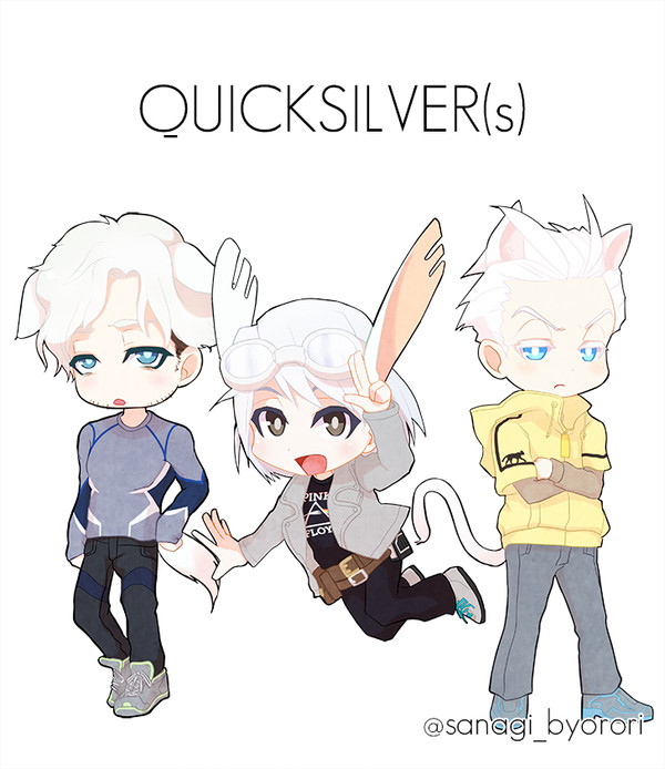 クイックシルバーくん＋ご家族まとめ