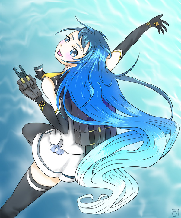 【艦これ】てーとくー！見ててくれましたかっ？？【五月雨】