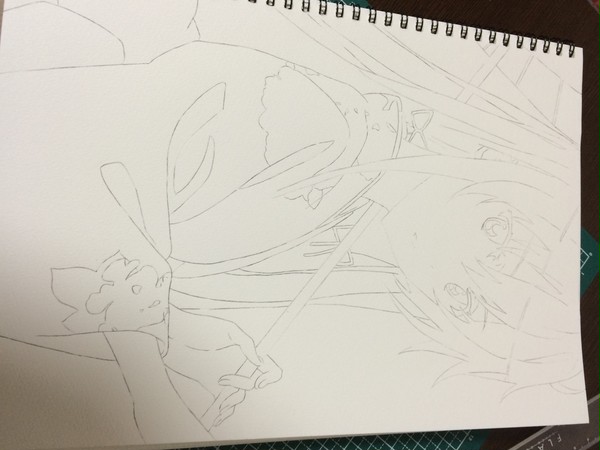 雪ノ下雪乃模写