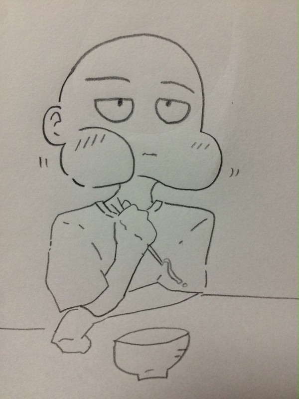 もぐもぐサイタマ先生