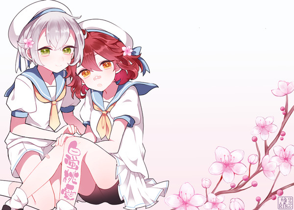 【白蛍桃愛】表紙
