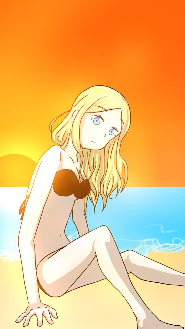 水着イリーナさん