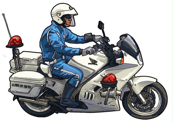 ホンダVFR750P(山梨県警)
