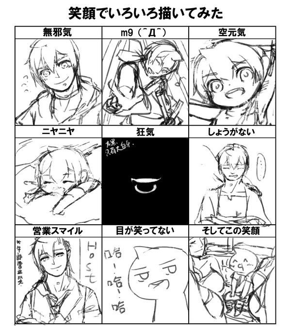笑颜的问卷练习