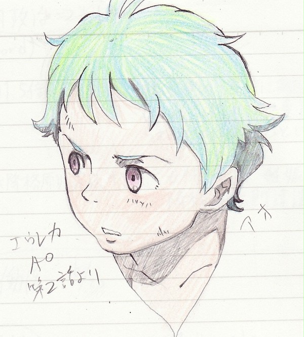 【模写】フカイ・アオ