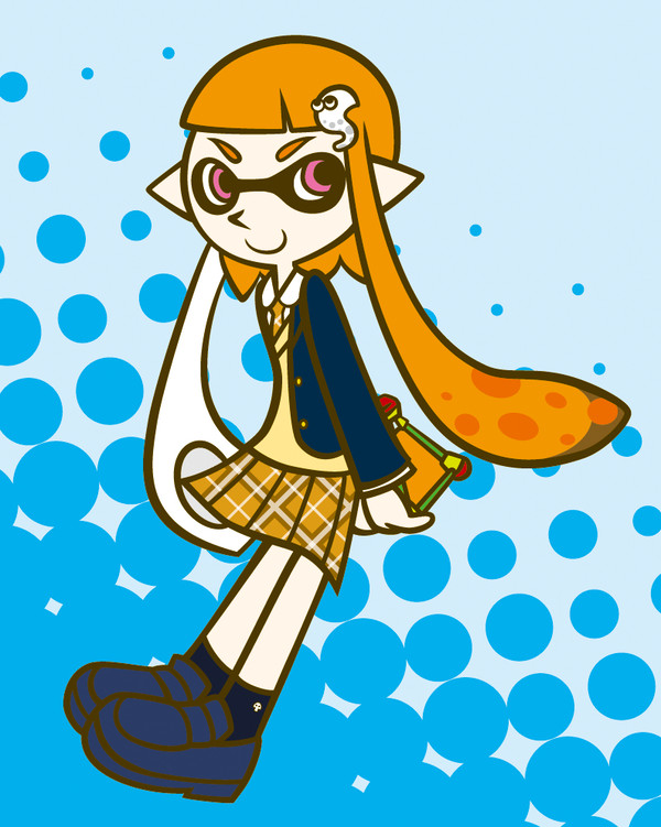 【トレス】ポプ風イカガール