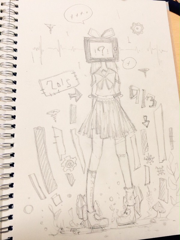 ラクガキ。