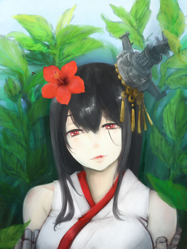 紅い花