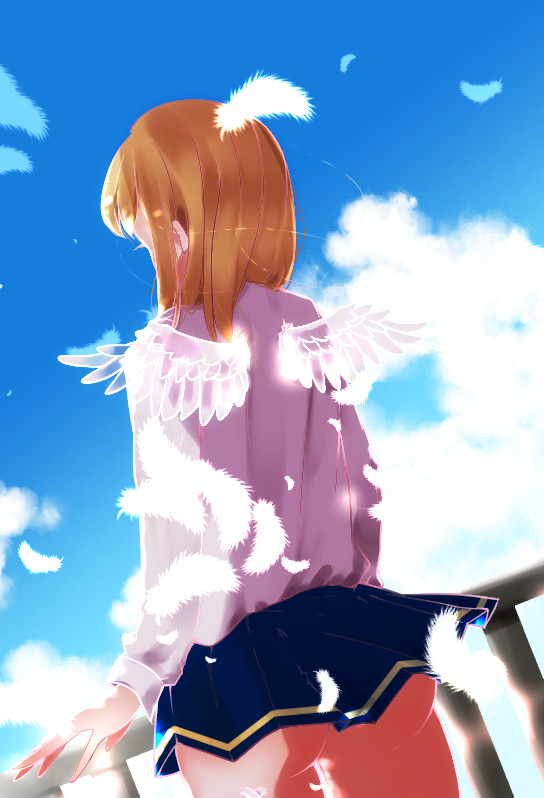 街の少女（天使）