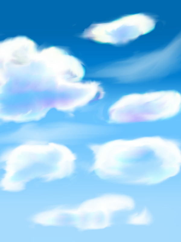 【フリー背景素材】大空