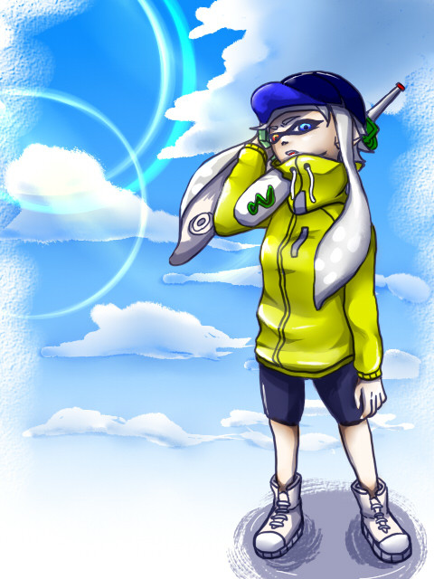 白イカ
