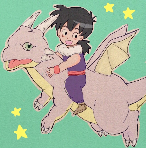 ハイヤードラゴンと悟飯ちゃん