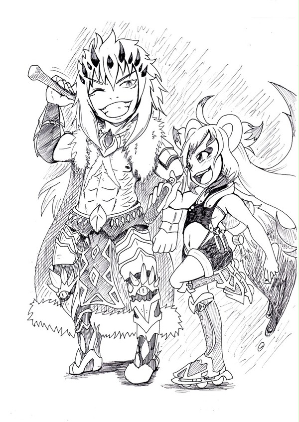 仲良しオウガとスー