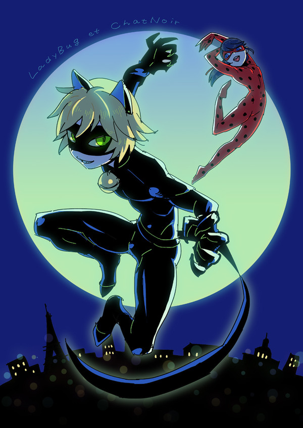 LadyBug et ChatNoir
