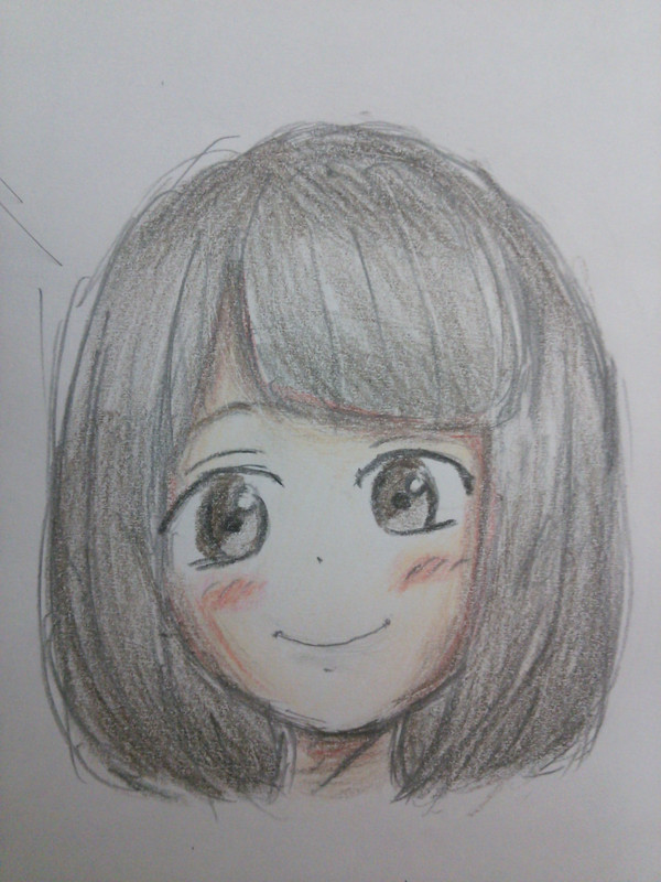 照れてる子