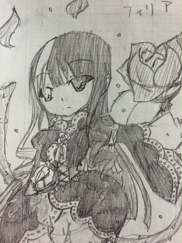 薔薇のお人形