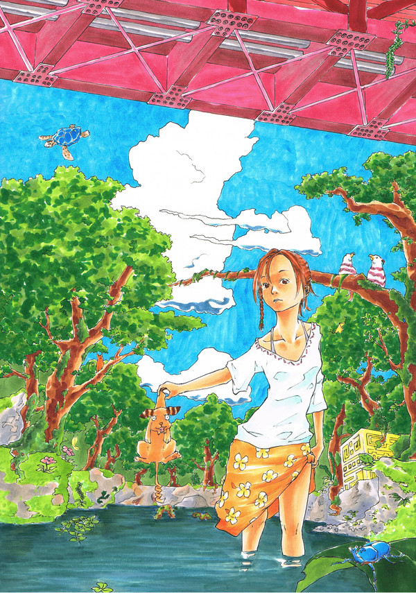 夏立ち昇る