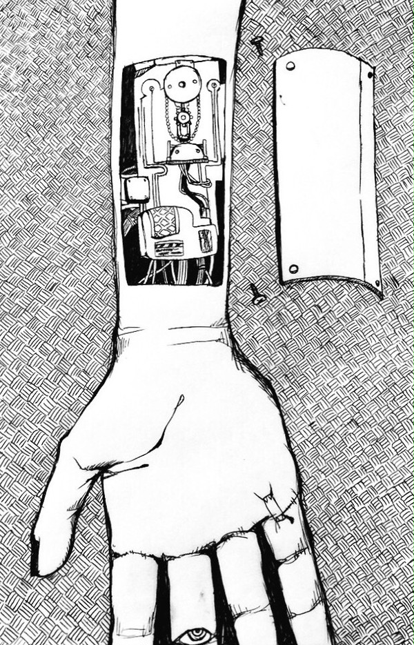 手