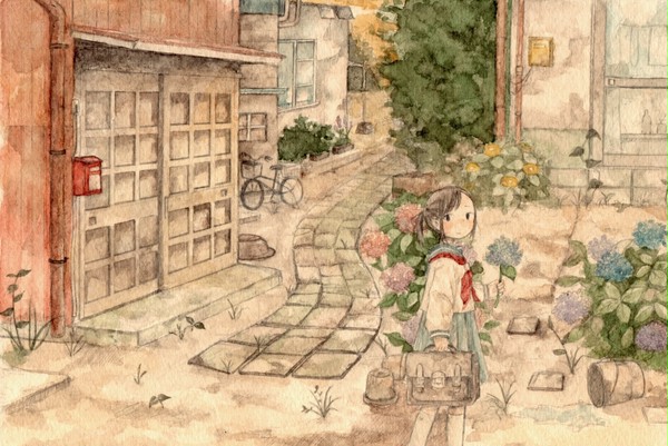 飴色に暮れる梅雨
