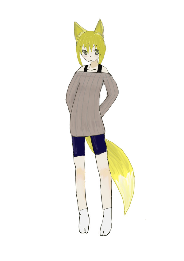 （トレス）狐娘