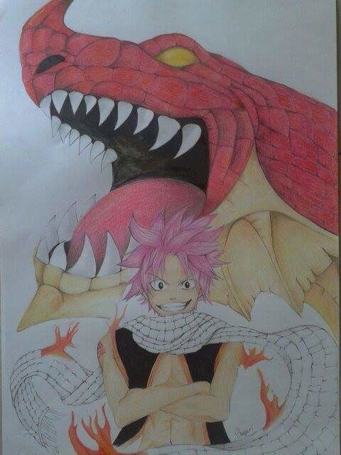 Natsu and Igneel