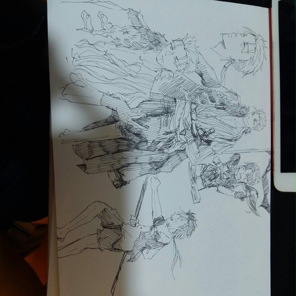 海賊paroのアーチャーとランサー
