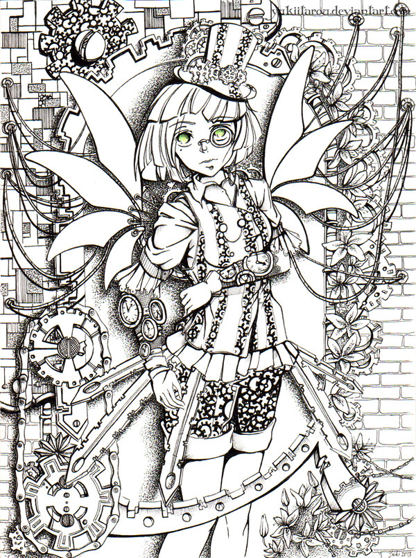 Steampunk girl